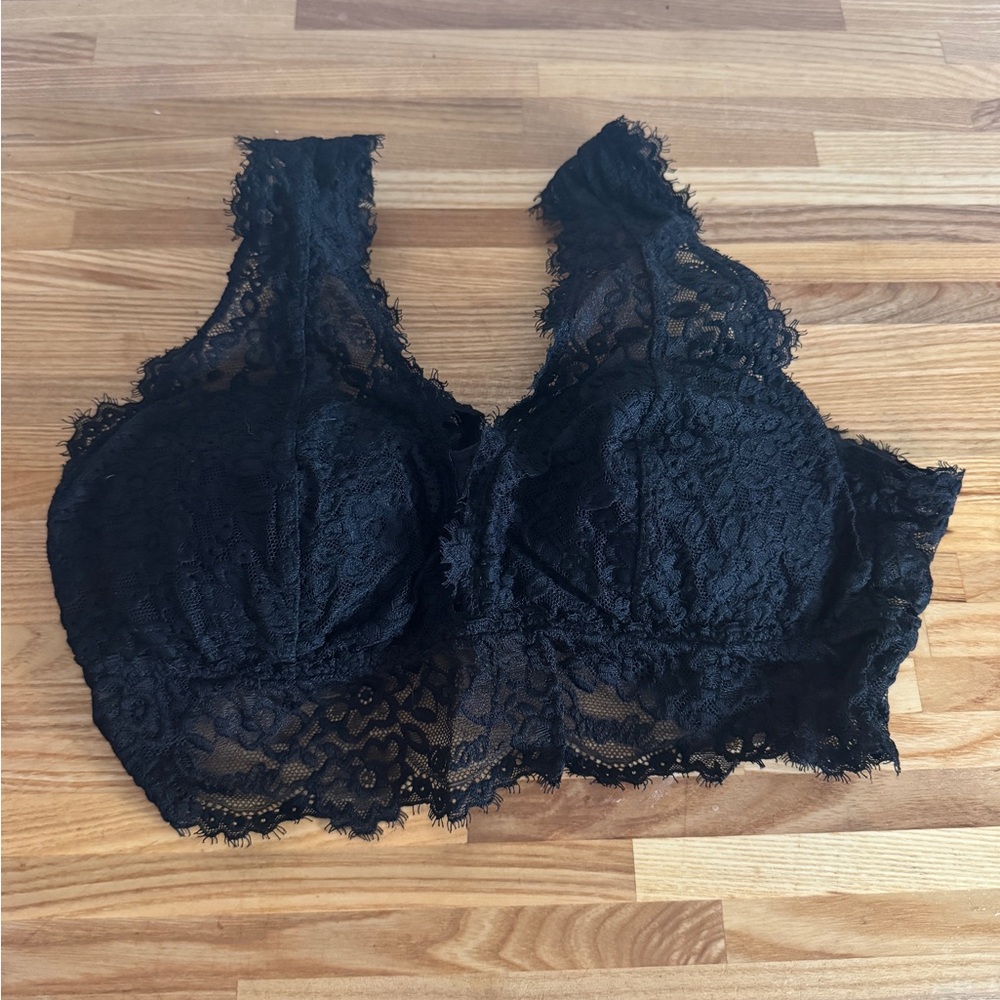 Aerie Black Lace Bralette